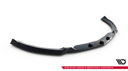 Cup Spoilerlippe Front Ansatz passend für Mercedes-AMG SL 63 R232 schwarz Hochglanz