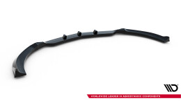 Cup Spoilerlippe Front Ansatz passend für Mercedes-AMG SL 63 R232 schwarz Hochglanz