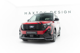 Cup Spoilerlippe Front Ansatz passend für Ford Tourneo Courier Mk2 schwarz Hochglanz