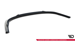 Cup Spoilerlippe Front Ansatz passend für Renault Laguna Hatchback GT Mk3 schwarz Hochglanz