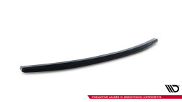 Mittlerer Cup Diffusor Heck Ansatz passend für Renault Laguna Hatchback GT Mk3 schwarz Hochglanz