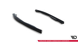 Heck Ansatz Flaps Diffusor passend für Renault Laguna Hatchback GT Mk3 schwarz Hochglanz