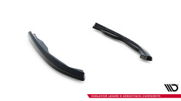 Heck Ansatz Flaps Diffusor passend für Renault Laguna Hatchback GT Mk3 schwarz Hochglanz