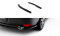 Heck Ansatz Flaps Diffusor passend für Renault Laguna Hatchback GT Mk3 schwarz Hochglanz