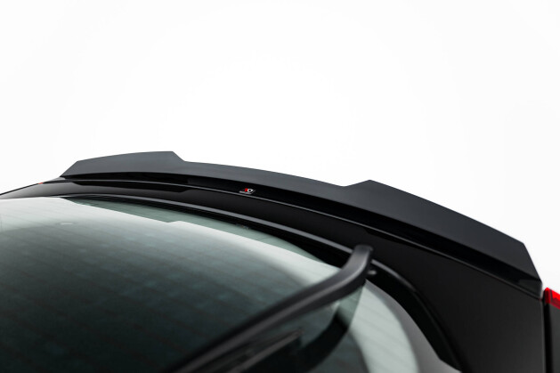 Heck Spoiler Aufsatz Abrisskante passend für Renault Laguna Hatchback GT Mk3 schwarz Hochglanz