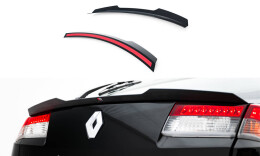 Heck Spoiler Aufsatz Abrisskante passend für Renault Laguna Hatchback GT Mk3 schwarz Hochglanz