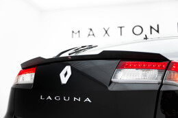 Heck Spoiler Aufsatz Abrisskante passend für Renault Laguna Hatchback GT Mk3 schwarz Hochglanz