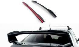Heck Spoiler Aufsatz Abrisskante passend für Subaru Impreza WRX STI Mk3 Facelift schwarz Hochglanz
