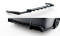 Mittlerer Cup Diffusor Heck Ansatz DTM Look passend für Subaru Impreza WRX STI Mk3 Facelift schwarz Hochglanz