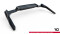 Mittlerer Cup Diffusor Heck Ansatz DTM Look passend für Subaru Impreza WRX STI Mk3 Facelift schwarz Hochglanz