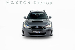 Street Pro Cup Spoilerlippe Front Ansatz für Subaru Impreza WRX STI Mk3 Facelift ROT