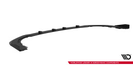 Street Pro Spoilerlippe Front Ansatz + Flaps passend für Subaru Impreza WRX STI Mk3 FL schwarz Hochglanz