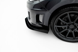 Street Pro Cup Spoilerlippe Front Ansatz passend für Subaru Impreza WRX STI Mk3 Facelift ROT+ HOCHGLANZ FLAPS