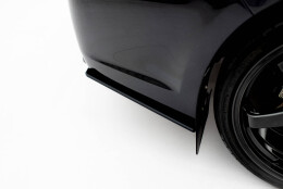 Street Pro Heck Ansatz Flaps Diffusor passend für Subaru Impreza WRX STI Mk3 Facelift SCHWARZ