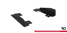 Hintere Seiten Flaps passend für Subaru Impreza WRX STI Mk3 Facelift FLAPS HOCHGLANZ