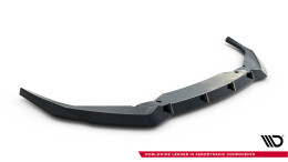 Cup Spoilerlippe Front Ansatz für Toyota GR Yaris Mk4 Facelift schwarz Hochglanz