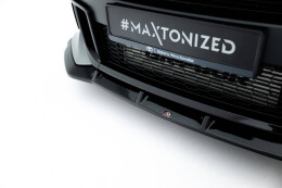 Cup Spoilerlippe Front Ansatz passend für Toyota GR Yaris Mk4 Facelift schwarz Hochglanz