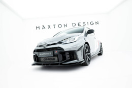 Cup Spoilerlippe Front Ansatz passend für Toyota GR Yaris Mk4 Facelift schwarz Hochglanz