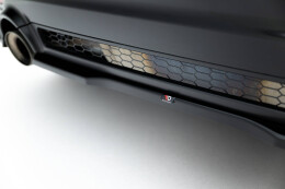 Heckansatz Toyota GR Yaris Mk4 Facelift schwarz Hochglanz