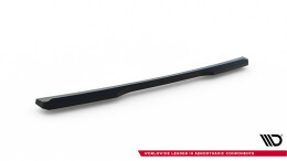 Mittlerer Cup Diffusor Heck Ansatz passend für Toyota GR Yaris Mk4 Facelift schwarz Hochglanz