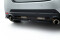Mittlerer Cup Diffusor Heck Ansatz passend für Toyota GR Yaris Mk4 Facelift schwarz Hochglanz