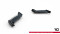 Heck Ansatz Flaps Diffusor passend für Toyota GR Yaris Mk4 Facelift schwarz Hochglanz