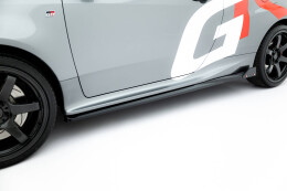 Seitenschweller Ansatz Cup Leisten + Flaps für Toyota GR Yaris Mk4 Facelift