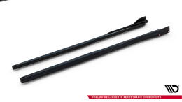 Seitenschweller Ansatz Cup Leisten + Flaps passend für Toyota GR Yaris Mk4 Facelift