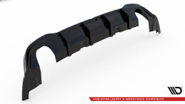 Heck Ansatz Diffusor V.4 passend für VW Golf GTI Mk8
