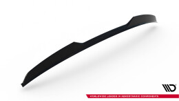 Heck Spoiler Aufsatz Abrisskante 3D für Skoda Octavia RS Liftback MK4 / Mk4 Facelift schwarz Hochglanz