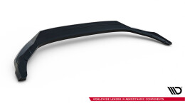 Cup Spoilerlippe Front Ansatz V.1 passend für Skoda Octavia RS Liftback / Combi Mk4 Facelift schwarz Hochglanz