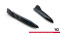 Heck Ansatz Flaps Diffusor V.6 passend für Skoda Octavia RS Liftback / Combi Mk4 / Mk4 Facelift schwarz Hochglanz