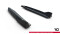 Heck Ansatz Flaps Diffusor V.6 passend für Skoda Octavia RS Liftback / Combi Mk4 / Mk4 Facelift schwarz Hochglanz