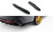 Heck Ansatz Flaps Diffusor V.7 passend für Skoda Octavia RS Liftback / Combi Mk4 / Mk4 Facelift schwarz Hochglanz