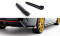 Heck Ansatz Flaps Diffusor V.8 passend für Skoda Octavia RS Liftback / Combi Mk4 / Mk4 Facelift schwarz Hochglanz