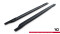 Seitenschweller Ansatz Cup Leisten V.1 passend für Skoda Octavia RS Liftback / Combi Mk4 / Mk4 Facelift schwarz Hochglanz