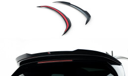 Heck Spoiler Aufsatz Abrisskante passend für Mercedes-AMG GLC 43 X254 schwarz Hochglanz