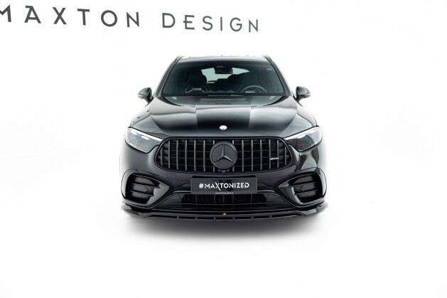 Cup Spoilerlippe Front Ansatz passend für Mercedes-AMG GLC 43 X254 schwarz Hochglanz
