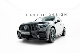 Cup Spoilerlippe Front Ansatz passend für Mercedes-AMG GLC 43 X254 schwarz Hochglanz