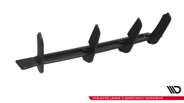 Street Pro Heckschürze Heck Ansatz Diffusor für Dodge Charger RT Scat Paket Widebody Mk3 Facelift SCHWARZ