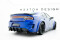 Street Pro Heckschürze Heck Ansatz Diffusor für Dodge Charger RT Scat Paket Widebody Mk3 Facelift ROT