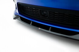 Cup Spoilerlippe Front Ansatz für Dodge Charger RT Scat Paket Widebody Mk3 Facelift schwarz Hochglanz