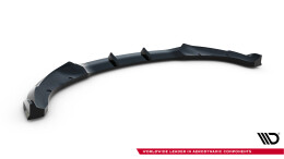 Cup Spoilerlippe Front Ansatz für Dodge Charger RT Scat Paket Widebody Mk3 Facelift schwarz Hochglanz