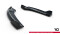 Heck Ansatz Flaps Diffusor für Dodge Charger RT Scat Paket Widebody Mk3 Facelift schwarz Hochglanz
