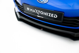 Street Pro Cup Spoilerlippe Front Ansatz passend für Subaru BRZ Mk2 SCHWARZ