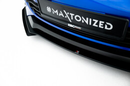 Street Pro Cup Spoilerlippe Front Ansatz passend für Subaru BRZ Mk2 SCHWARZ+ HOCHGLANZ FLAPS