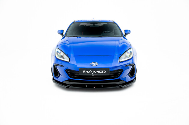 Cup Spoilerlippe Front Ansatz V.1 passend für Subaru BRZ Mk2 schwarz Hochglanz