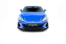 Street+ Spoilerlippe Front Ansatz V.1 + Flaps passend für Subaru BRZ Mk2
