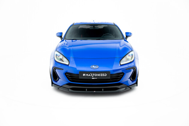 Cup Spoilerlippe Front Ansatz V.3 passend für Subaru BRZ Mk2 schwarz Hochglanz