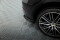 Heck Ansatz Flaps Diffusor passend für Porsche Cayenne Sport Design Mk3 schwarz Hochglanz